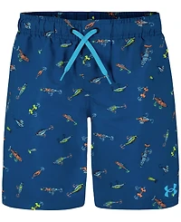 Under Armour Boys' 8-20 Patterned Printed Swim Trunks