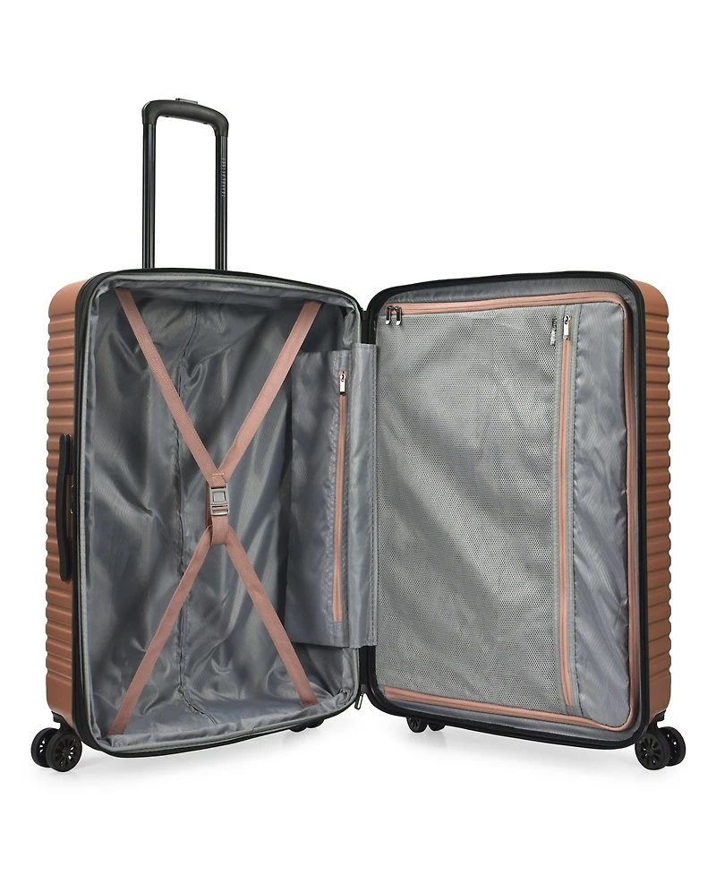 Travel Select Sunny Side Large Checked Hardshell Spinner Luggage
