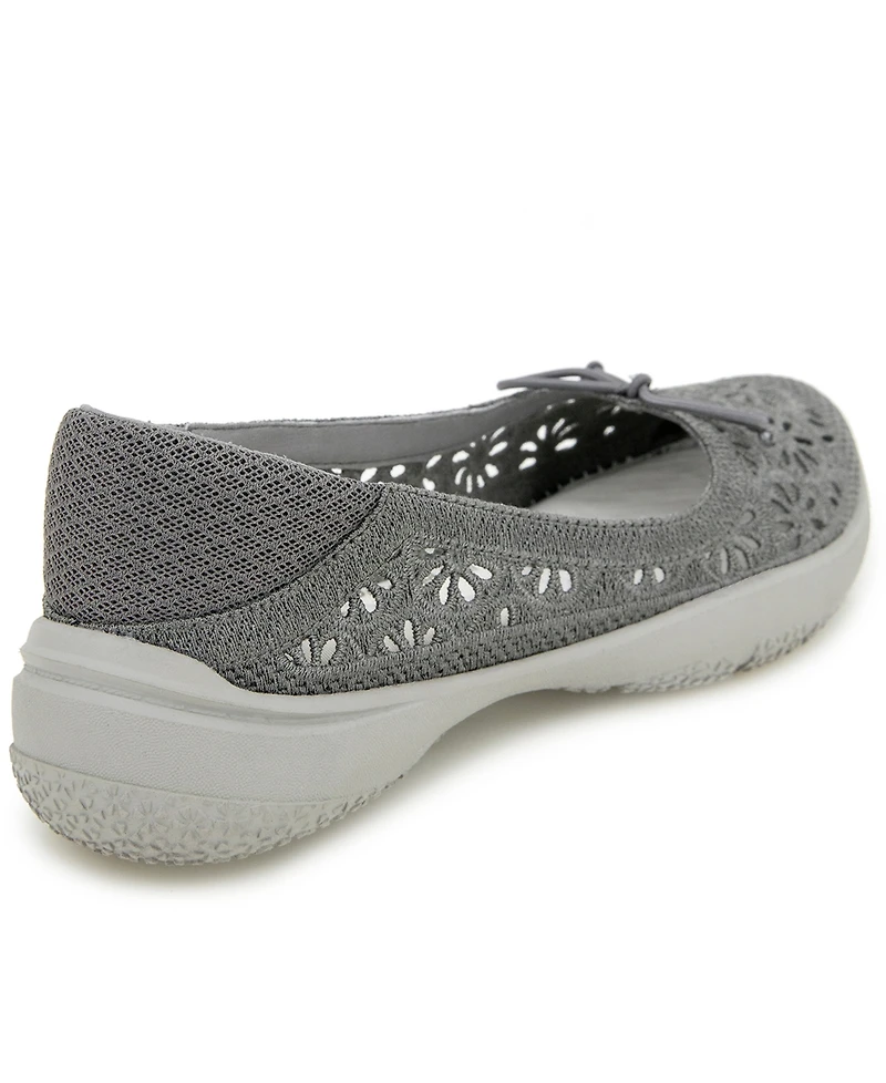 Jbu Women's Florence Casual Slip On Flats