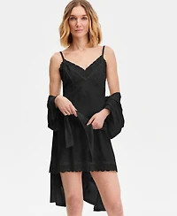 I.n.c. International Concepts Women's Solid Light Modal Chemise, Macy's Exclusive