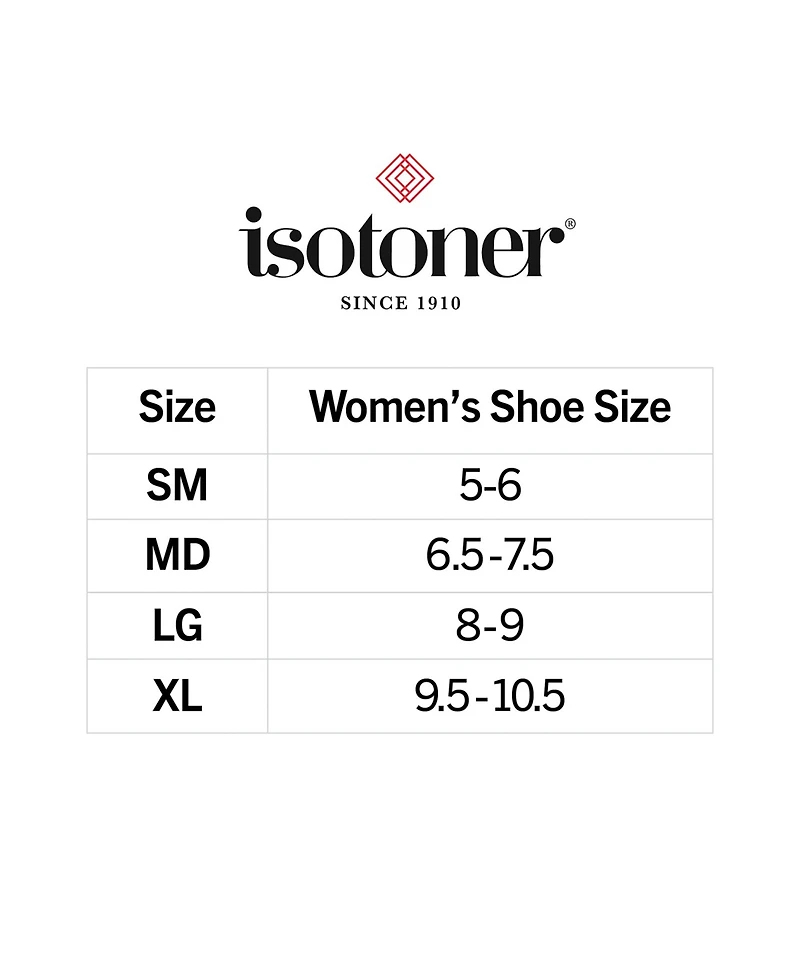 Isotoner Signature Women's Microterry Gemma Pillowstep Ballerina Slippers