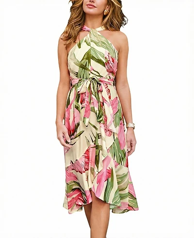 Cupshe Women's So Sprung Floral Midi Beach Dress