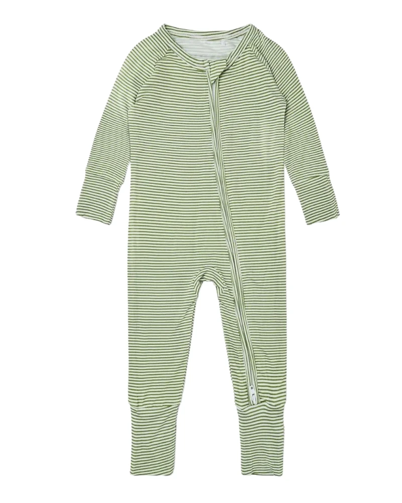 Motette Baby Boys Evergreen Stripe Bamboo Sleeper