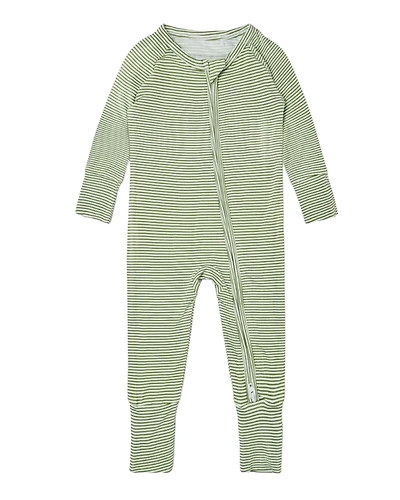 Motette Baby Boys Evergreen Stripe Bamboo Sleeper