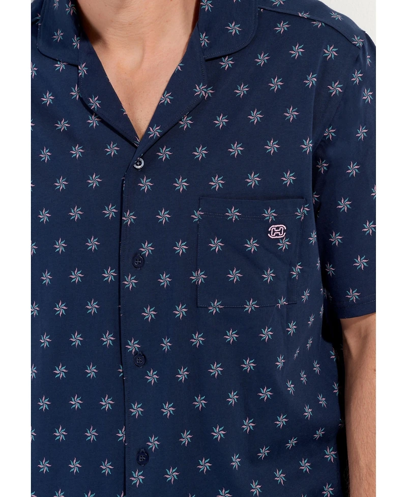 Hom Usa Men's Indio Short Pajama Set
