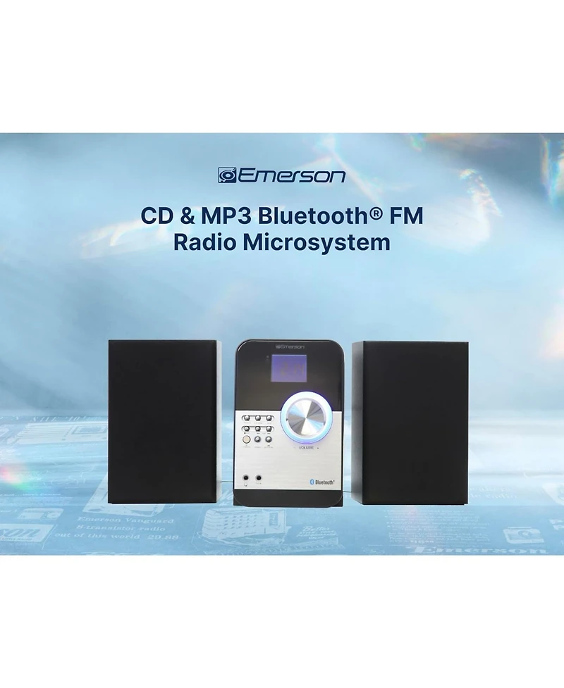 Emerson Epb-4000 Portable Stereo System with Cd Player, Cassette Boombox and Radio