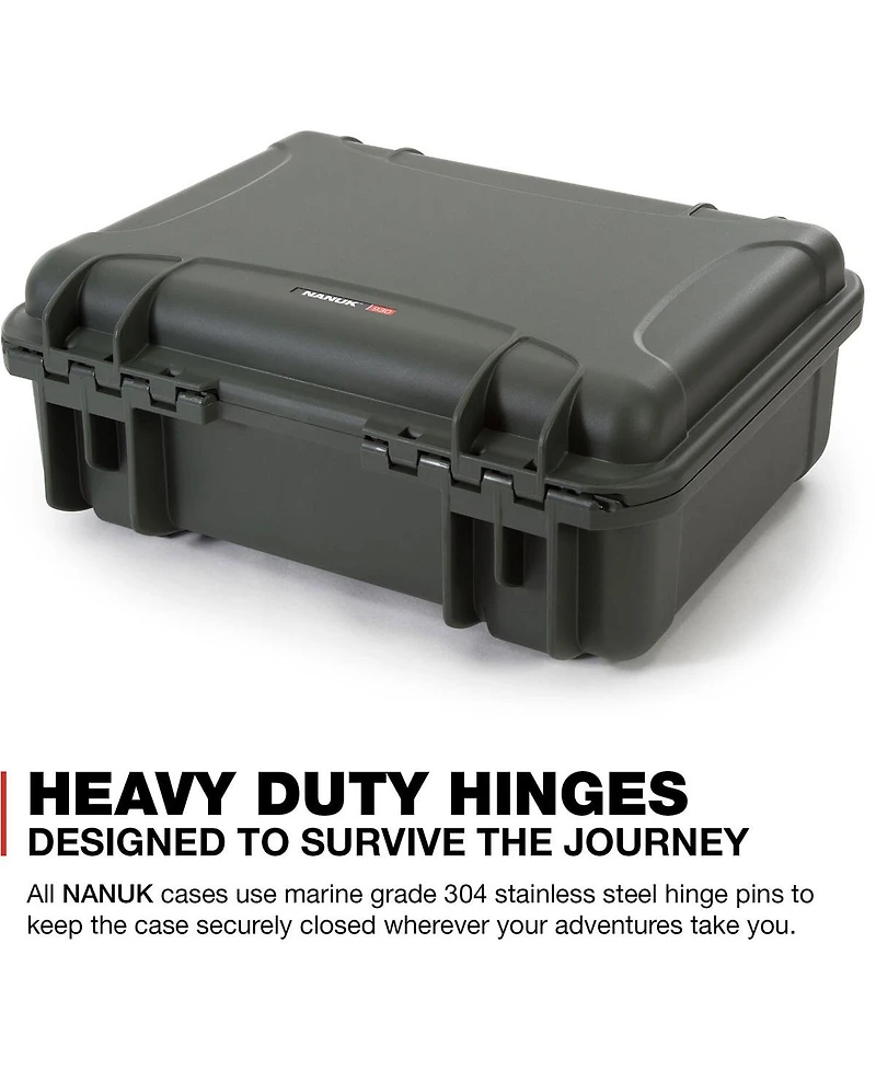 Nanuk Media Series 930 Lightweight Nk-7 Resin Waterproof Hard Case with Foam Insert for Ronin-S2