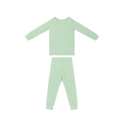 Motette Baby Boys Pear Stripe Pajama Set