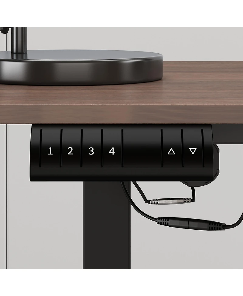 Famapy 78.7 in. Width, Rectangular Brown Grain Wood Extendable Writing Desk Office Commercial Desk, Computer Meeting Table