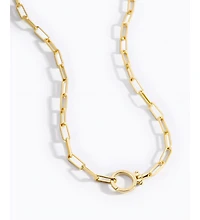 Mint & Lily Mint Paperclip Necklace