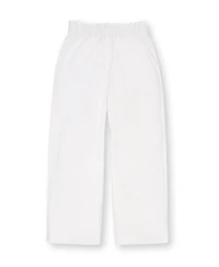 Hope & Henry Toddler Girls Linen Paper Bag Tie-Waist Pant