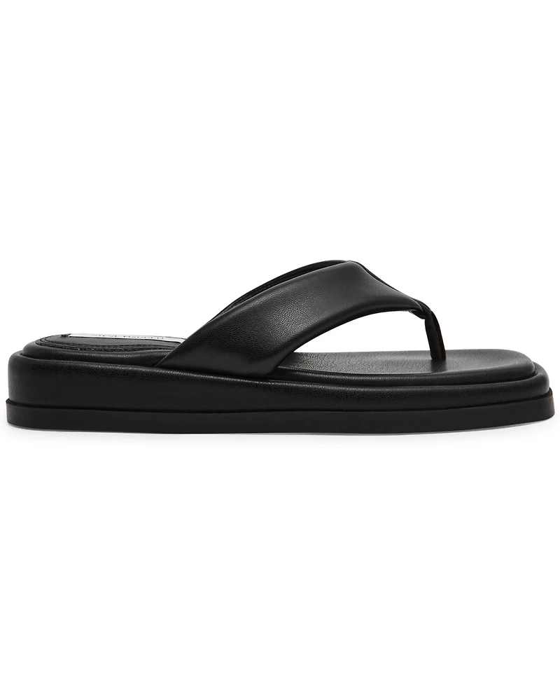 Steve Madden Women's Bella Flatform Slip-On Thong Sandals