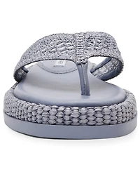 Steve Madden Women's Bella Flatform Slip-On Thong Sandals