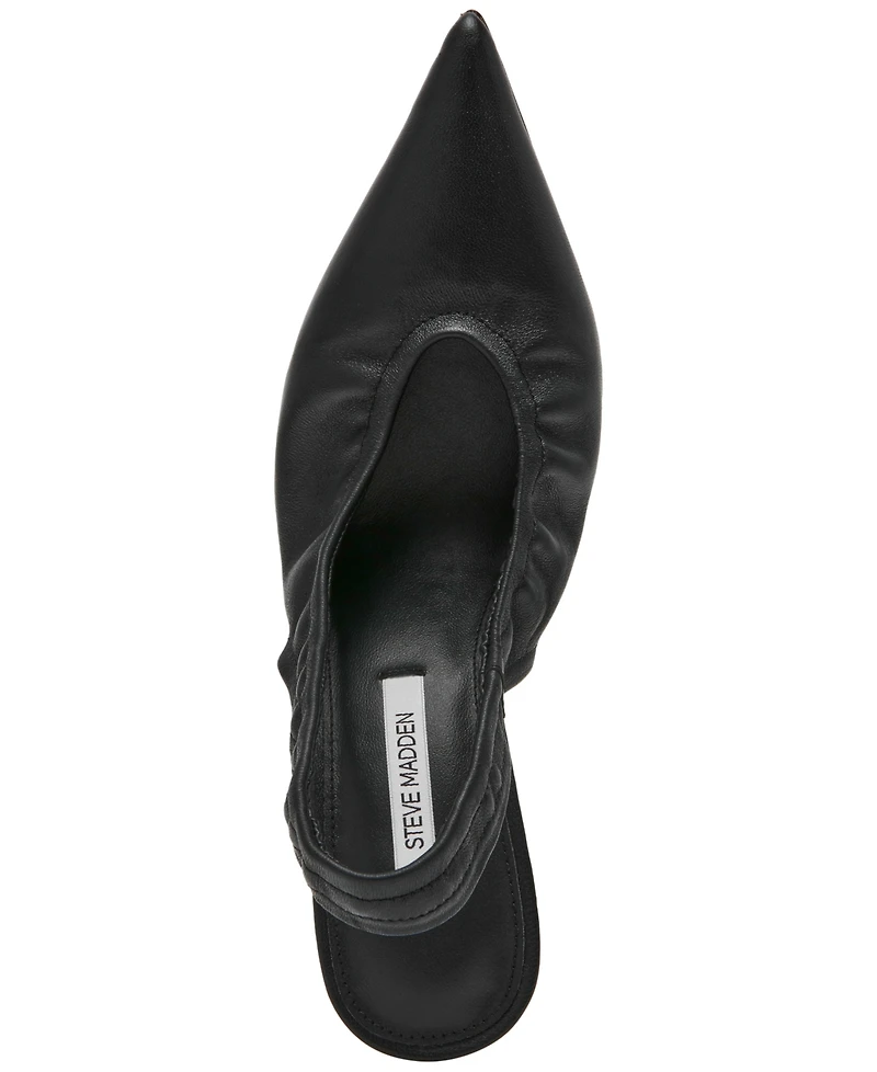 Steve Madden Women's Andromeda-Scrunched Slingback Pumps