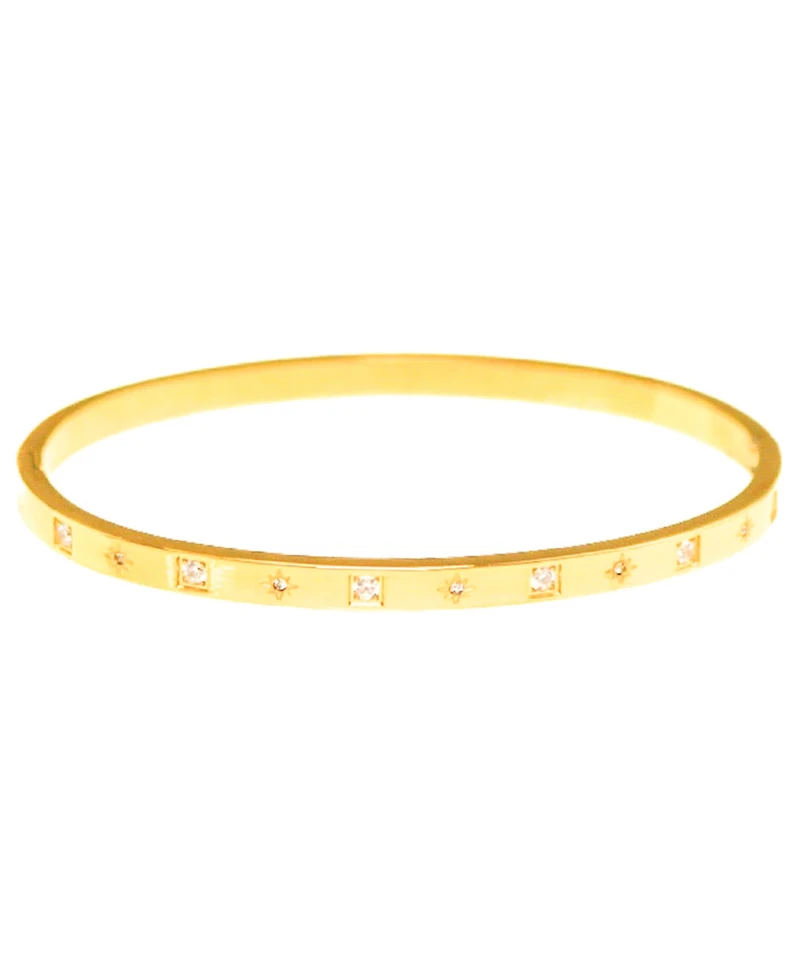 Lola Ade Stella Gold-Tone Bangle Bracelet