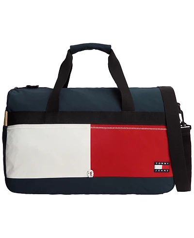 Tommy Hilfiger Men's Strapped Duffle Bag