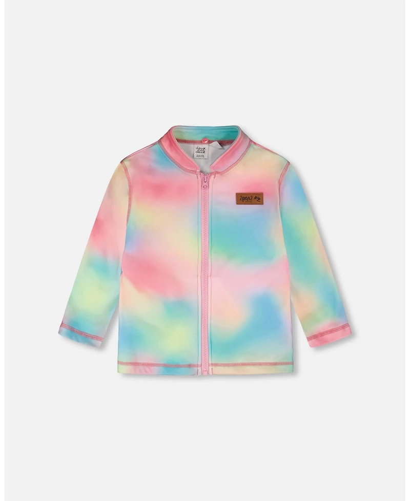 Deux par Big Girls 3-in-1 Two-Piece Mid-Season Outerwear Set Animal Print