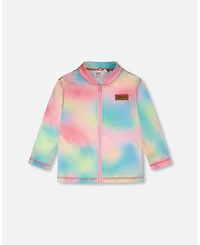 Deux par Big Girls 3-in-1 Two-Piece Mid-Season Outerwear Set Animal Print