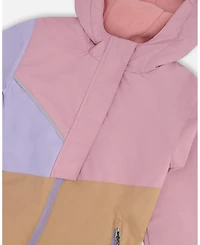 Deux par Girl Mid-Season Jacket Polyester Mauve