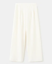 Mango Women's Straight-Fit Pleated Pants