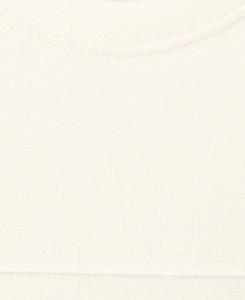 Mango Women's Ruched Sleeve Sweatshirt
