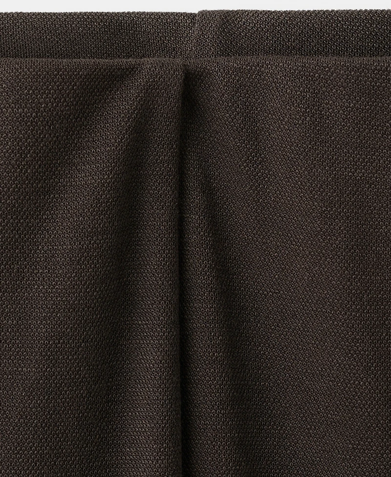 Mango Women's Elastic Waist Straight-Fit Pants