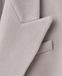 Mango Women's Double-Breasted Wool Coat