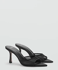 Mango Women's Pointed-Heel Sandals