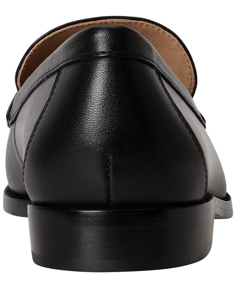 Lauren Ralph Women's Blaike Leather Round Toe Loafers