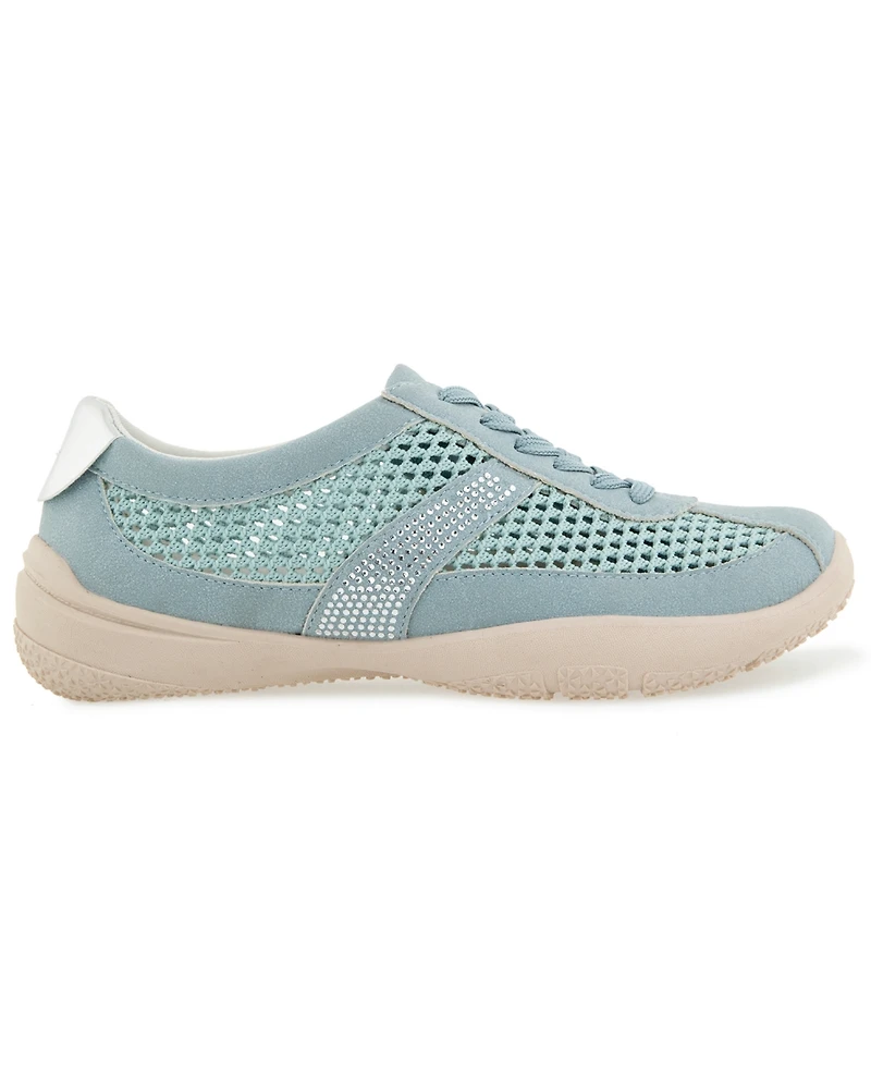 Jbu Women's Dion Round Toe Casual Sneakers