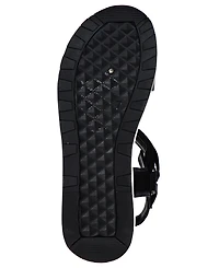 Jbu Women's Carrie-Wide Round Toe Wedge Sandals