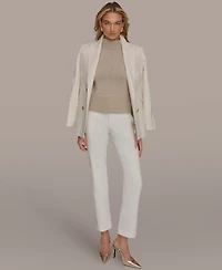 Donna Karan New York Women's Denim Quilted Jacket