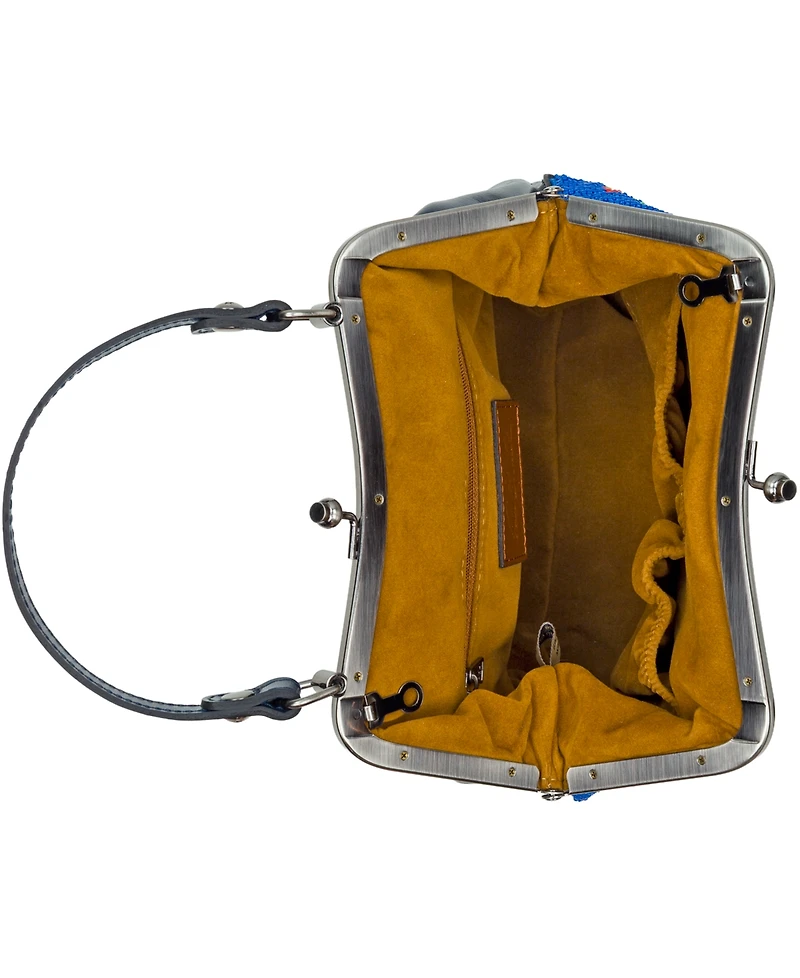 Patricia Nash Laureana Frame Small Satchel Bag