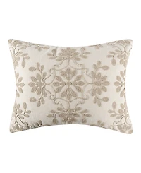Levtex Home Alessio Crewel Stitch Decorative Pillow, 14" x 18"