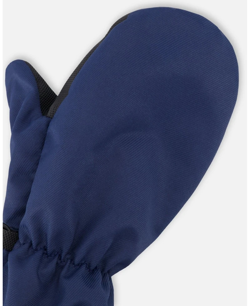 Deux par Deux Kids Unisex Mid-Season Mittens in Polyester - Toddler|Child