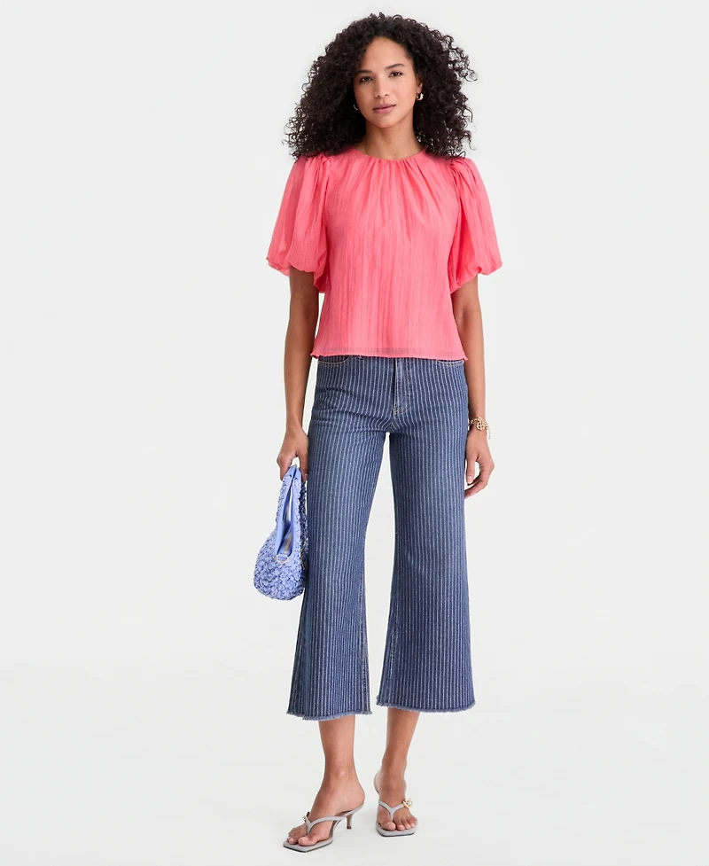 On 34th Women's Puff Sleeve Blouse, Macy's Exclusive