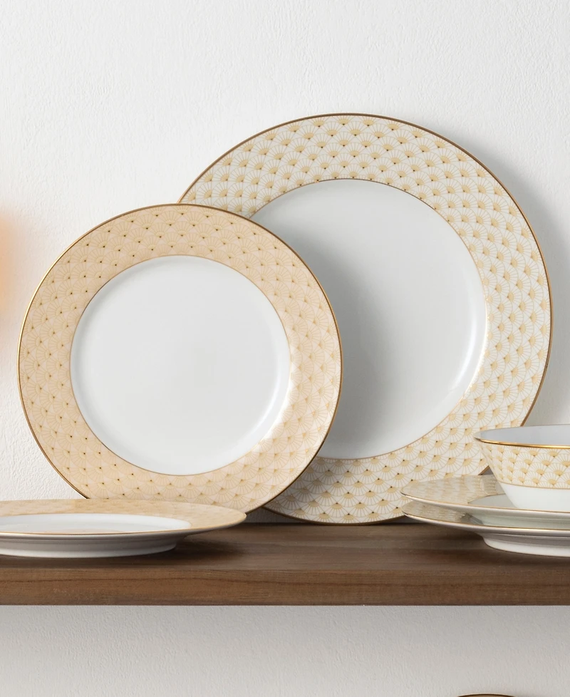 Noritake Trocadero Gold-Tone 12-Pc. Dinnerware Set, Service for 4