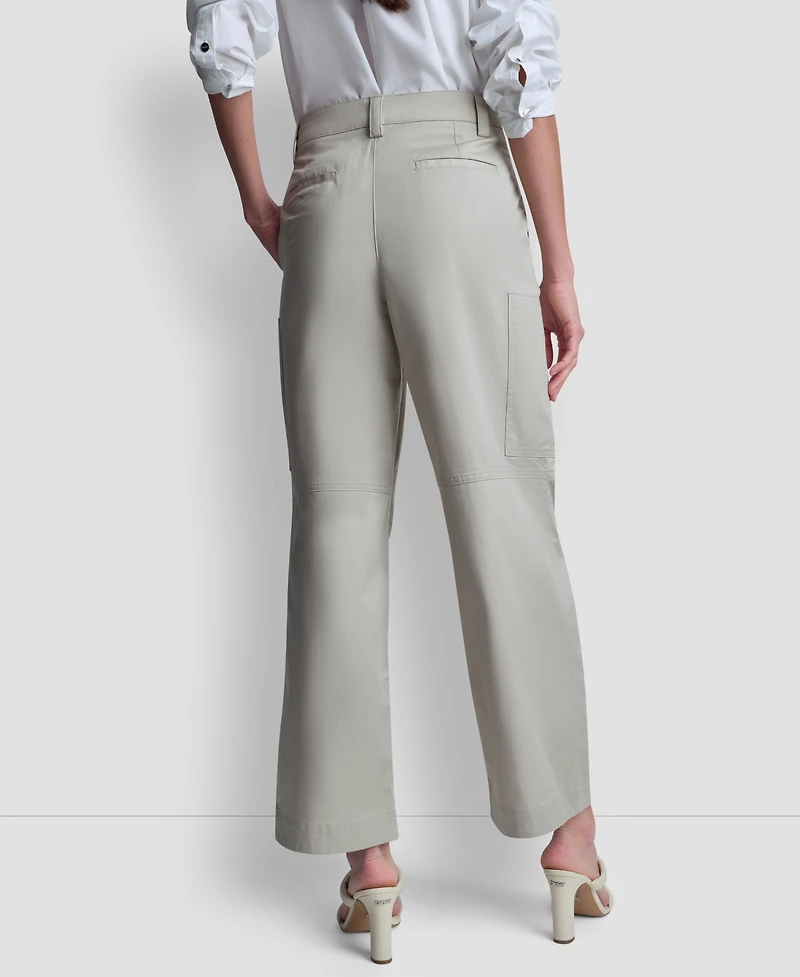 Dkny Women's Zippered Cargo Pants