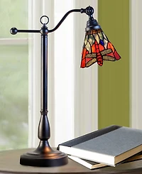 Dale Tiffany La Anza 24" Handmade Tiffany Desk Lamp