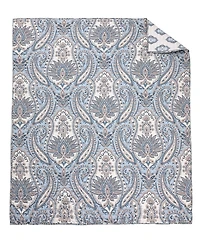Levtex Kasey Damask Reversible Quilted Throw, 50" x 60"