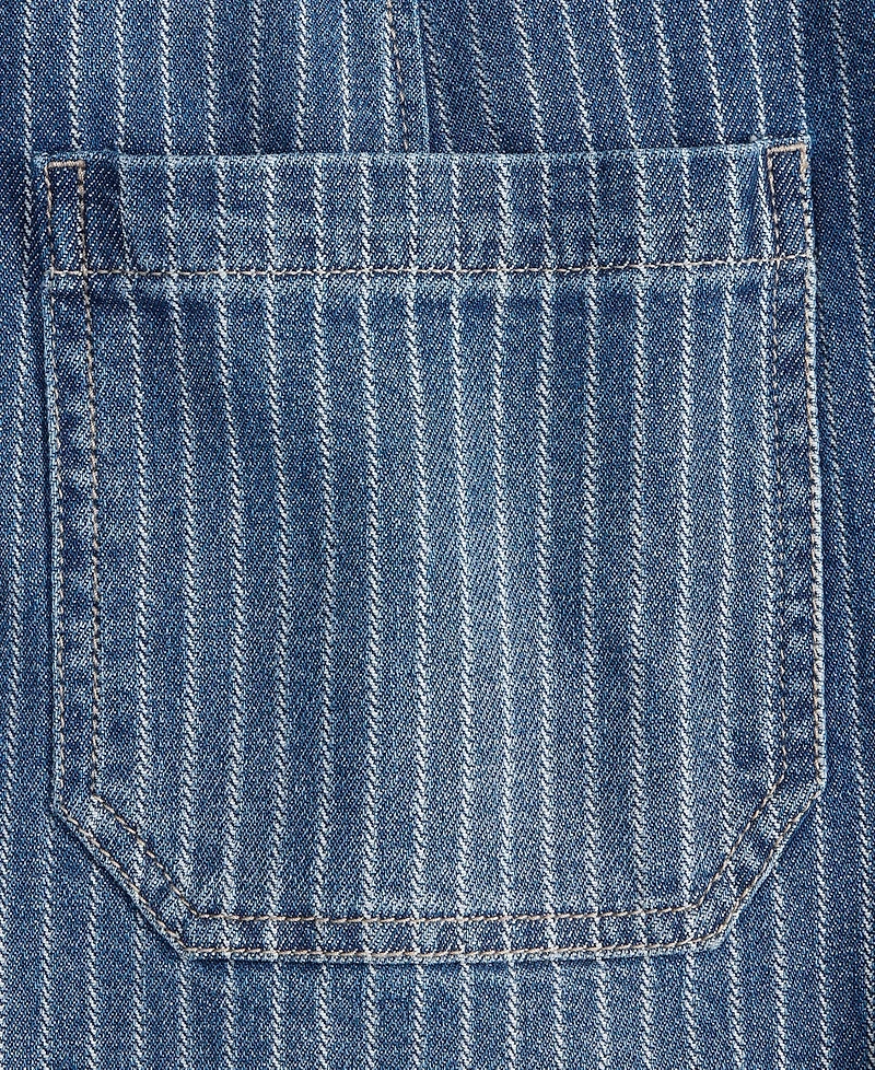 On 34th Women's Striped Denim Mini Skirt, Macy's Exclusive