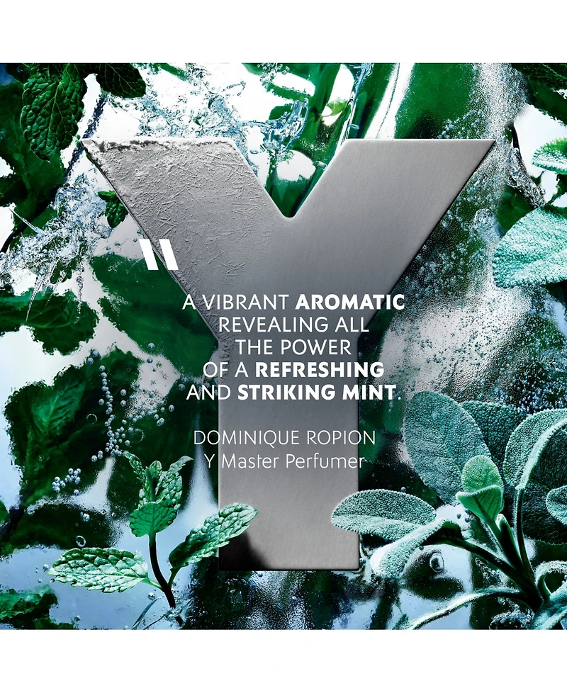 Yves Saint Laurent Men's Y Iced Cologne Eau De Toilette Intense, 3.3 oz.