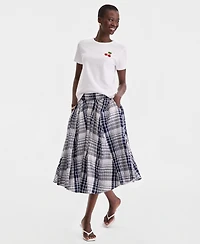 On 34th Women's Beaded Cherry Everyday T-Shirt, Macy's Exclusive