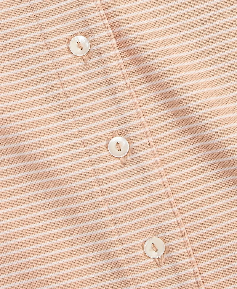 On 34th Women's Thin Stripe Rib Button-Up Tank Top, Macy's Exclusive