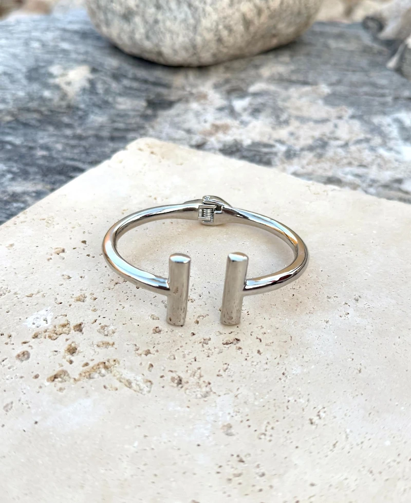 Adornia Gold Bar Cuff Bracelet