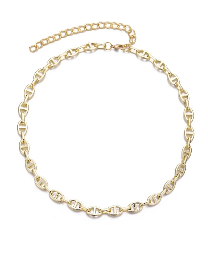 Adornia Gold Mariner Link Chain Necklace