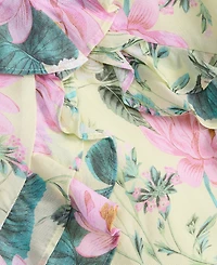 On 34th Women's Printed Ruffle Camisole Top, Macy's Exclusive