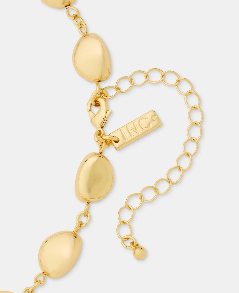 I.n.c. International Concepts Sculptural Bead Lariat Necklace, 16" + 3" extender, Macy's Exclusive