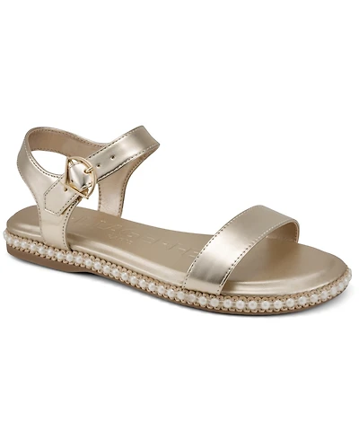 Karl Lagerfeld Paris Women's Cresson Ankle Strap Sandals