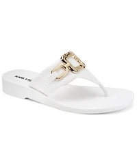 Karl Lagerfeld Paris Women's Vardice Slip-On Flat Thong Sandals